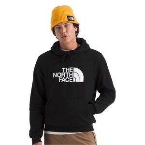 The North Face Black Hoodie with White Logo Men’s or Women’s New with tags.